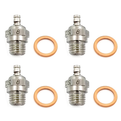 1-12PCS OS Glow Plug No.8 Standard Glow Plug Spark Medium For RC Nitro Engine - Picture 12 of 20