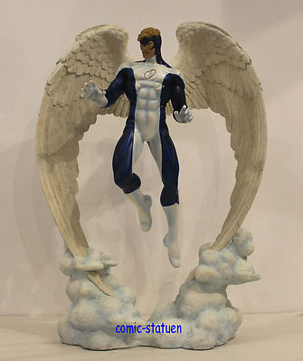 HARD HERO MARVEL ANGEL DEALER EXCLUSIVE BLUE / BLAUE VERSION RESIN STATUE FIGUR