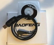 Newest Programming USB Cable with Driver Software CD For Baofeng Two Way Radios