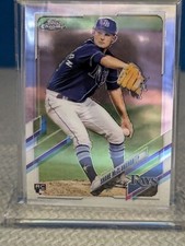 2021 Topps Chrome #23 Shane McClanahan RC Tampa Bay Rays