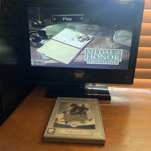 Medal of Honor: Frontline for Playstation 2 (PS2) w Manual - Tested & Working - Picture 6 of 6