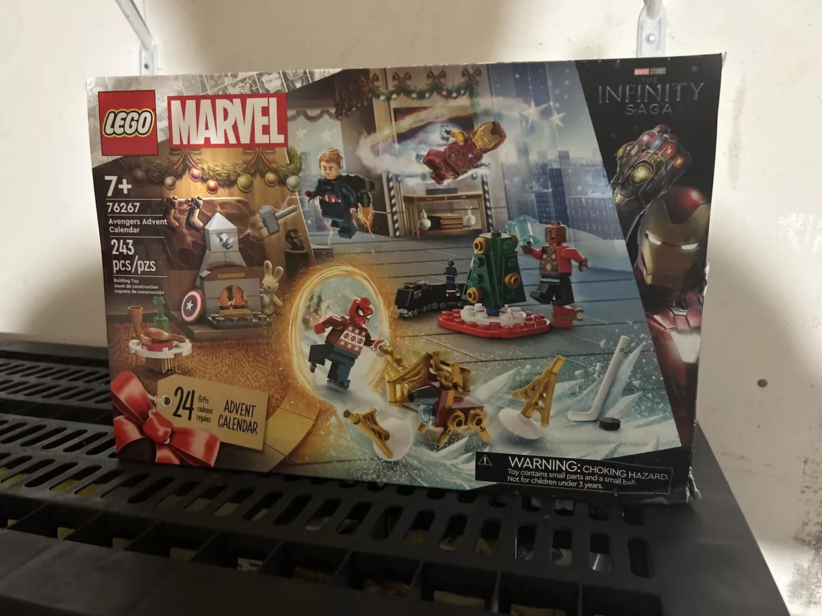 LEGO® Marvel Avengers Advent Calendar 76267 NEW Box Has Slight Damage  673419374996