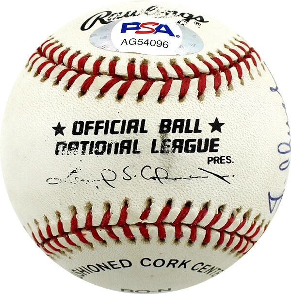 Don Sutton Signed NL Baseball Insc To Chuck My Best Always, HOF 98 PSA - Dodgers - Image 3 of 3