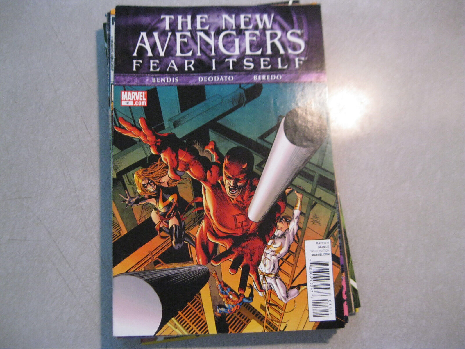 the new avengers #16 by BRIAN MICHAEL BENDIS & MIKE DEODATO fear itself