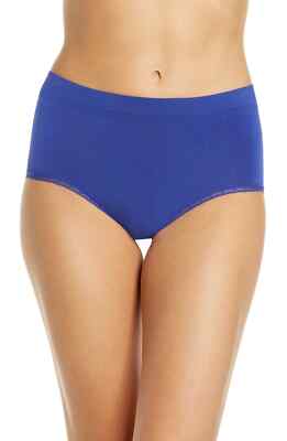 Wacoal Women's B-Smooth Blue Full Brief Panties L49039 Size XL