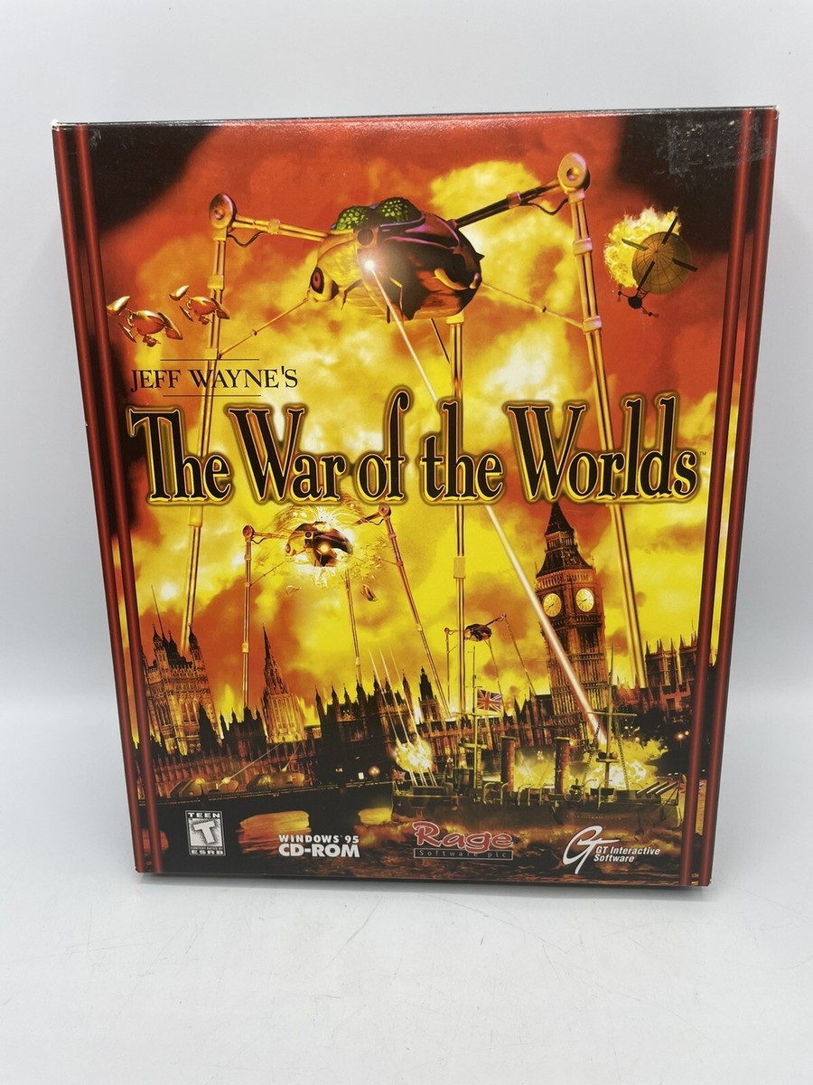 Jeff Waynes War of the Worlds PC Game In Big Box Discs Manual | eBay