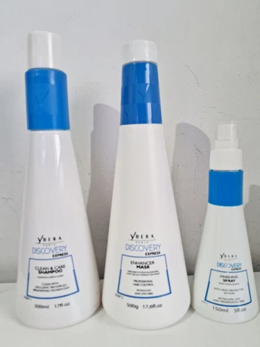 Ybera Paris Discovery Express | Kit Shampoo 500ml+Mask 500ml+Finishing 120ml