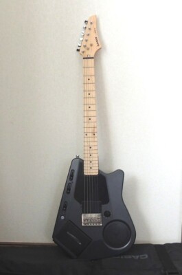 Casio EG-5 Electric Guitar with Onboard Cassette Deck / Amplifier ELEKING Black