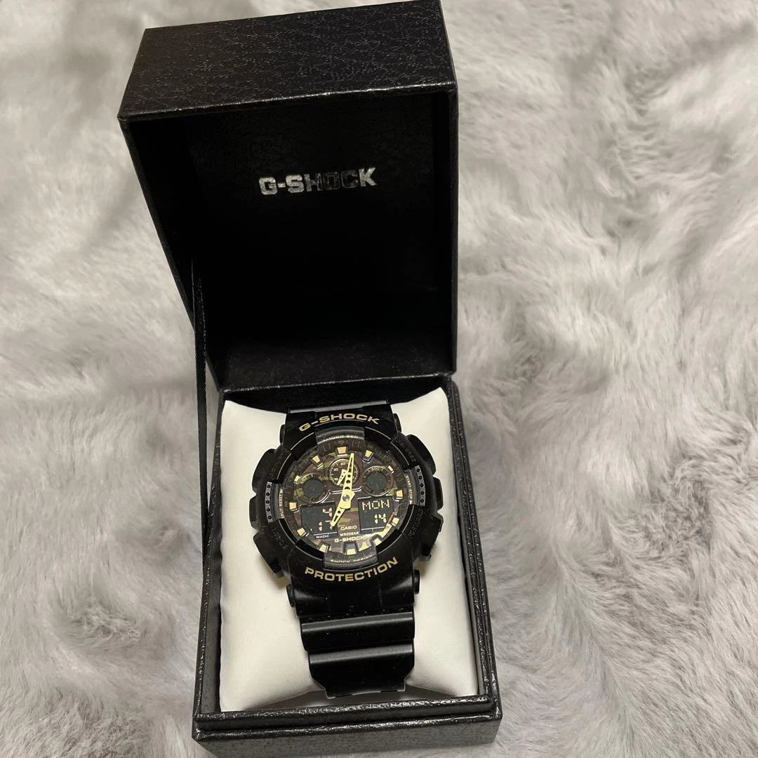 Casio G-shock GA-100CF-1A9JF Analog / Digital (880