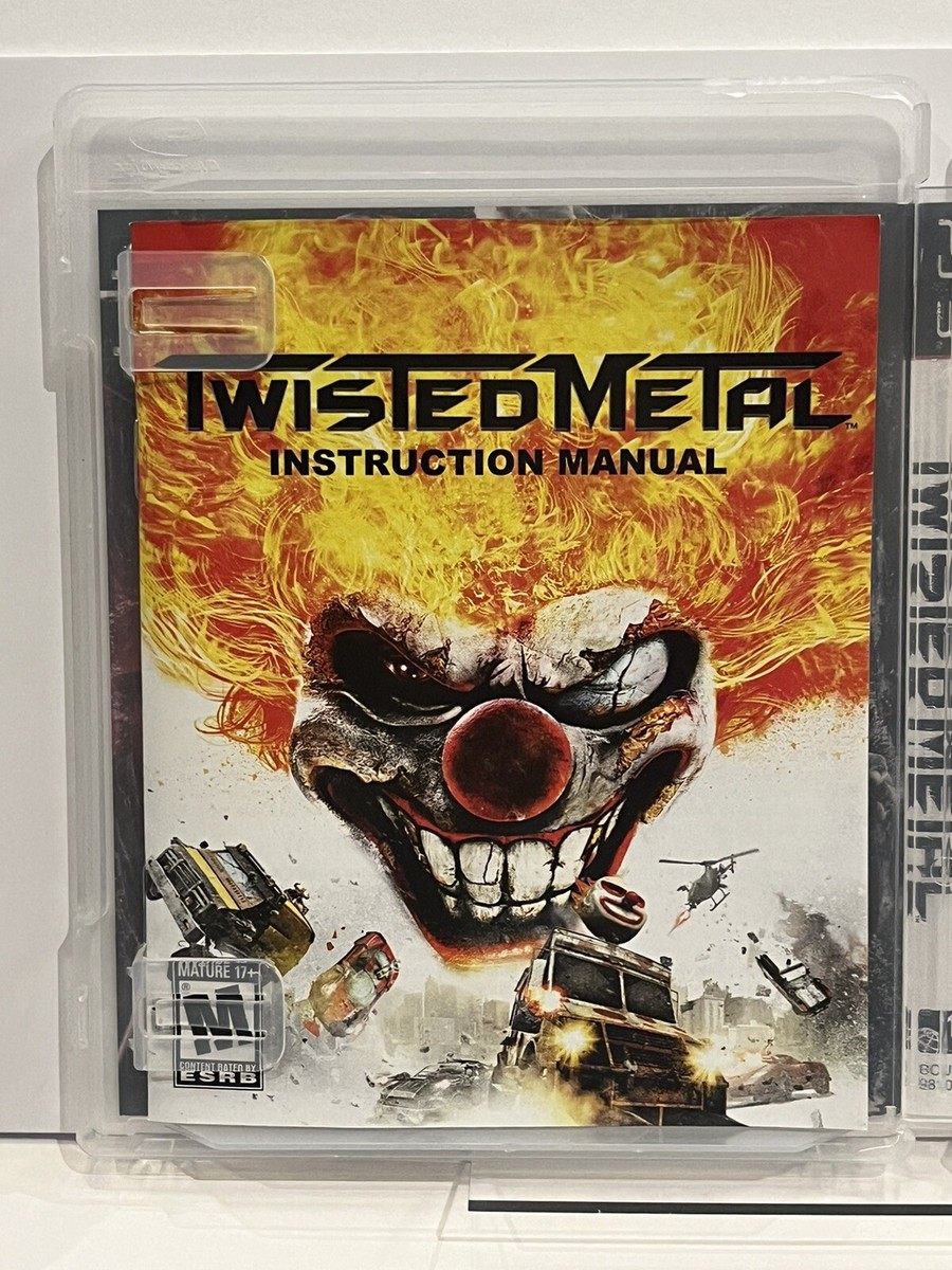 Twisted Metal PS3 Playstation 3 Complete CIB Tested