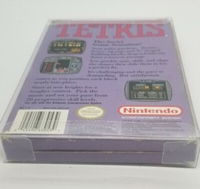 NES  Tetris Original Nintendo Complete Box + Manual CIB Authentic
