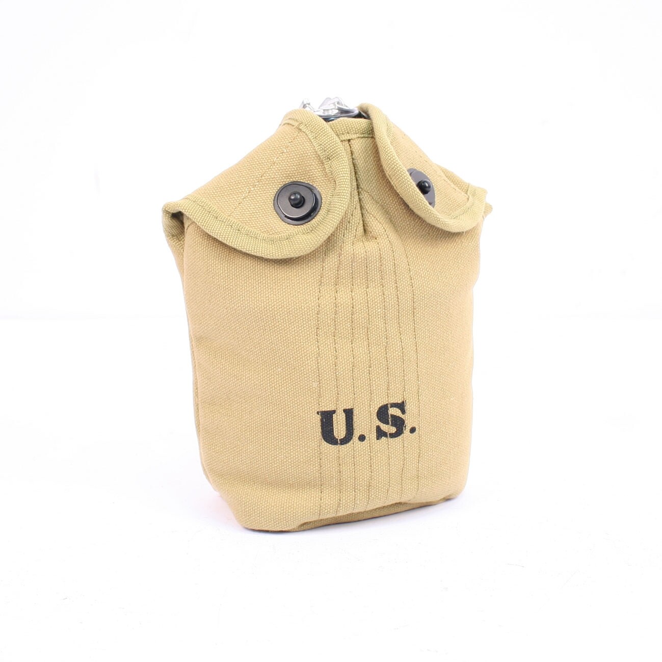 Replica US WW2 Mounted Water Bottle Canteen Set by Combat Serviceable