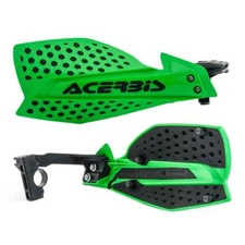 Acerbis X-Ultimate MX Handguards Kit Green Black For Kawasaki KLX KX KXE KXF