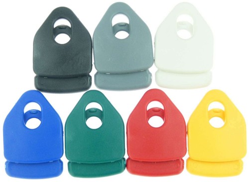 50 x MINI Clip Spannklammer GRÜN Ösen Planen Banner Spanner Spannfix Klemme Öse - Bild 10 von 10