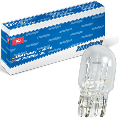 10x W21/5W 12V 21W xenohype  Glassockel Lampen W3x16q T20 12 V 