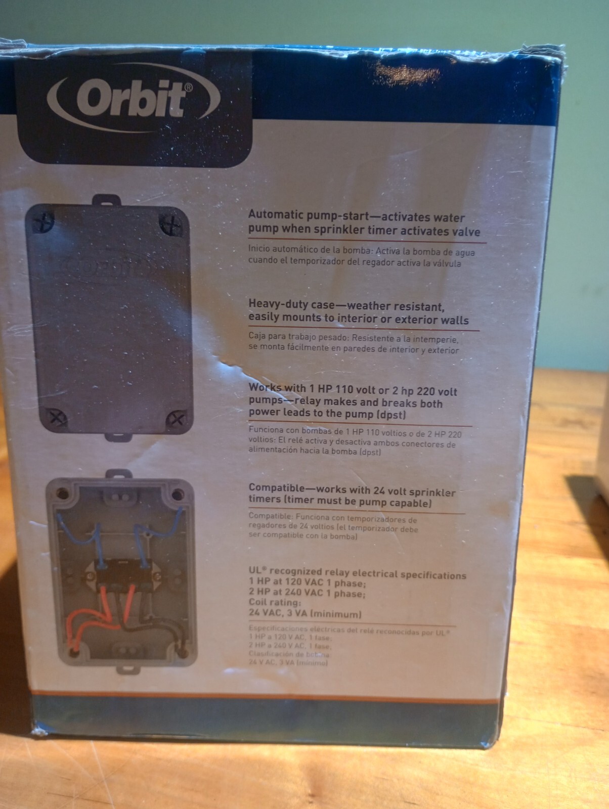 Orbit 57009 Pump Start Relay Gray 46878570092 eBay