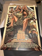 The Big Lebowski print By Juan Carlos Ruiz Burgos 24x36 edition xx/150