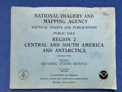 Nautical Charts Catalog Region 2 Central & So America & Antarctica NOAA 4th ed