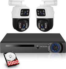 KERUI 6MP POE 8CH NVR Security Camera System Surveillance Night Auto Tracking US