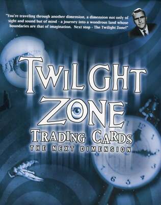 Twilight Zone 2 The Next Dimension Empty Card Album Rittenhouse Archives 2000