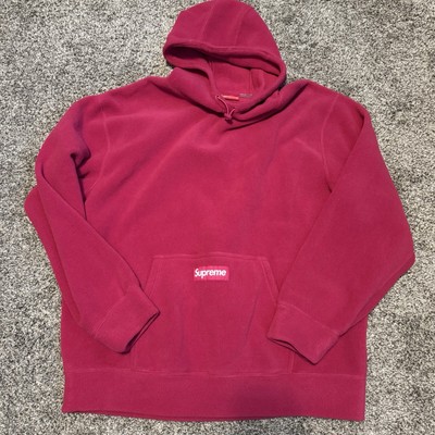 XL Supreme polartec Hooded Sweatshirt