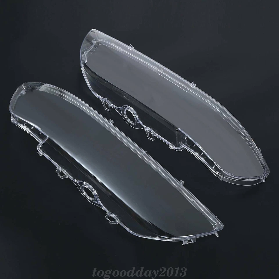 Par de cristales de faros para BMW E39 525i 528i 530i Facelift 1996-2003 Foto 3 de 4