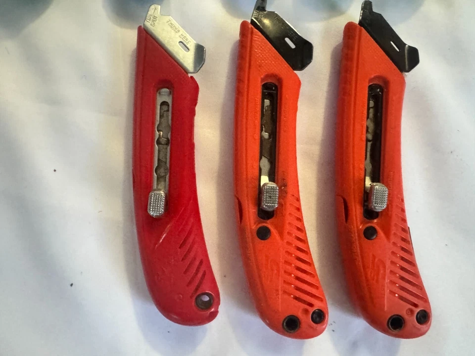 Lote de 3 Pacific Handy Cutter S4R Cortador de paneles de yeso Herramienta 3 en 1 con protector fijo de metal Foto 3 de 3