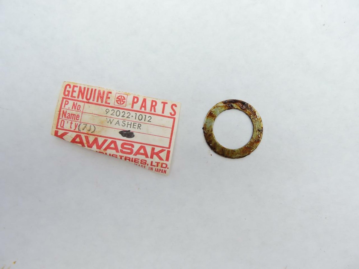 92022-1012 NOS Kawasaki Washer 20.5x30x1.0 EL250 EX250 KZ650