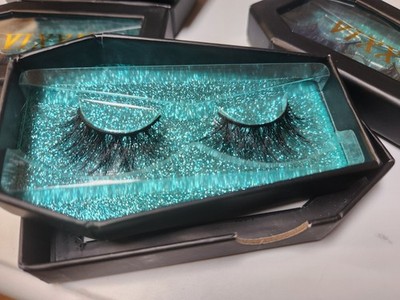 Lot of 6 VIXXIA 3D Mink False Eyelashes Dramatic Wispy Volume New