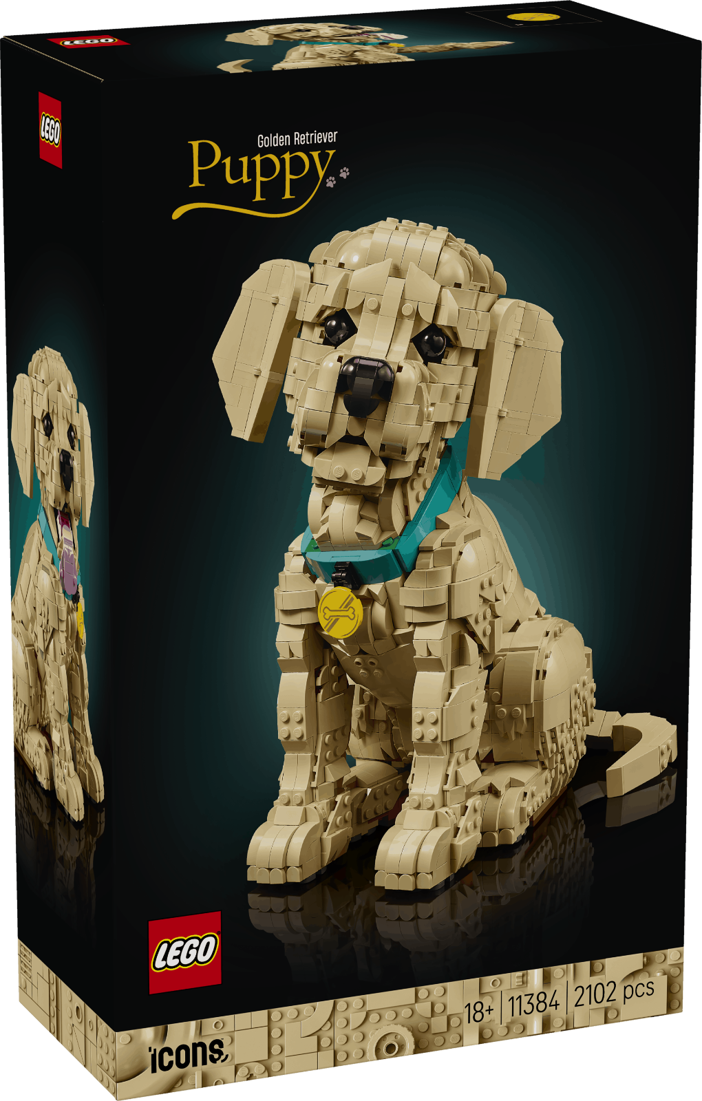 Lego Women's Icons Golden Retriever Puppy - Animal Figure 11384 64 Multi - Image 4