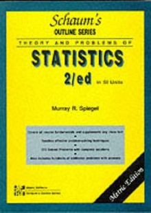 Schaums Outline of Theory and Problems of Statistics vo... | Buch | Zustand gut