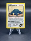Pokémon TCG Rocket’s Snorlax 33/132 Gym Heroes 1st Edition