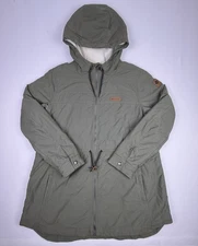 Columbia Women’s Hooded Sherpa Lined Jacket Green XX-Large 