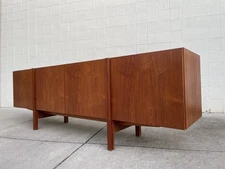 Kofod Larsen for Faarup Mobelfabrik Danish Teak Credenza
