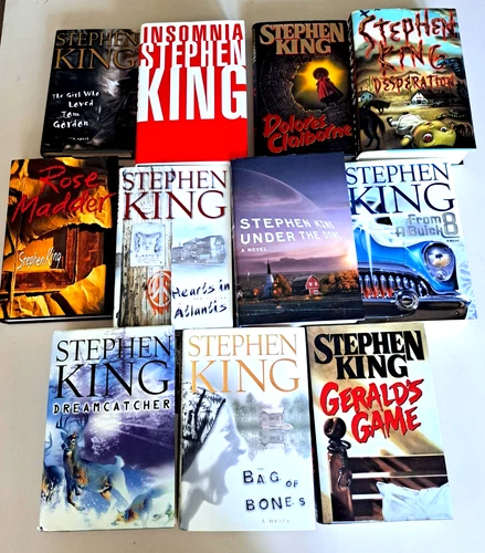 Lot of 11 Stephen KIng HCs, 1st editions/full lines