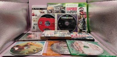 Xbox, 360, PS3, & PC Game Lot - Untested!