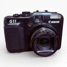 Canon PowerShot G11 Compact Digital Camera Excellent Condition Black
