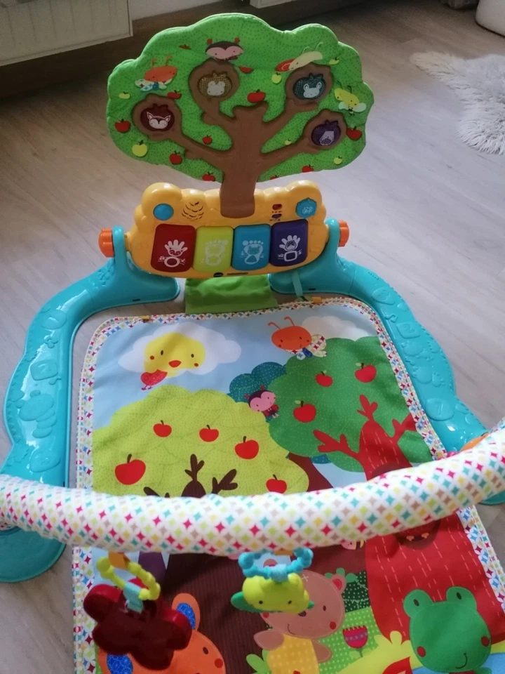 VTech Baby Musik-Spieldecke Babydecke mit Spielbogen Mit 4 abnehmbaren Elementen - Bild 2 von 3