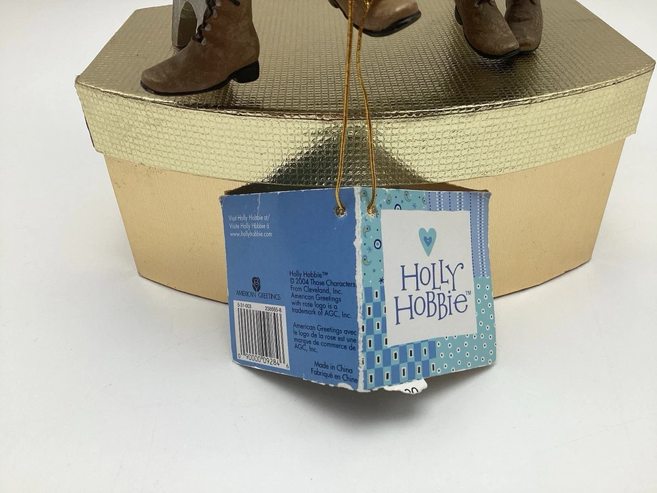 Holly Hobbie And Friend On Bench Sharing Shelter TCFC Figurines Resin - Image 3 of 4