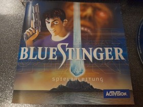 blue stinger sega dreamcast complet en boite et notice allemand CIB PAL 🇩🇪