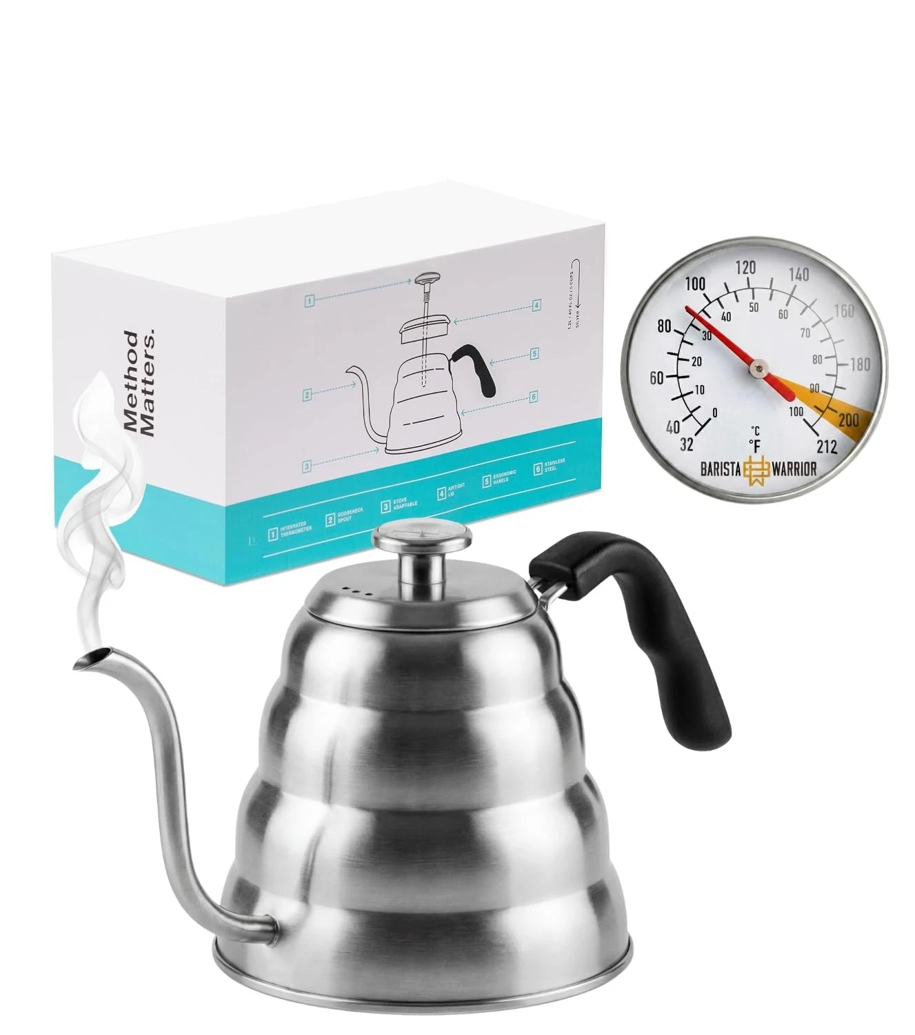 Barista Warrior Pour Over Coffee Kettle
