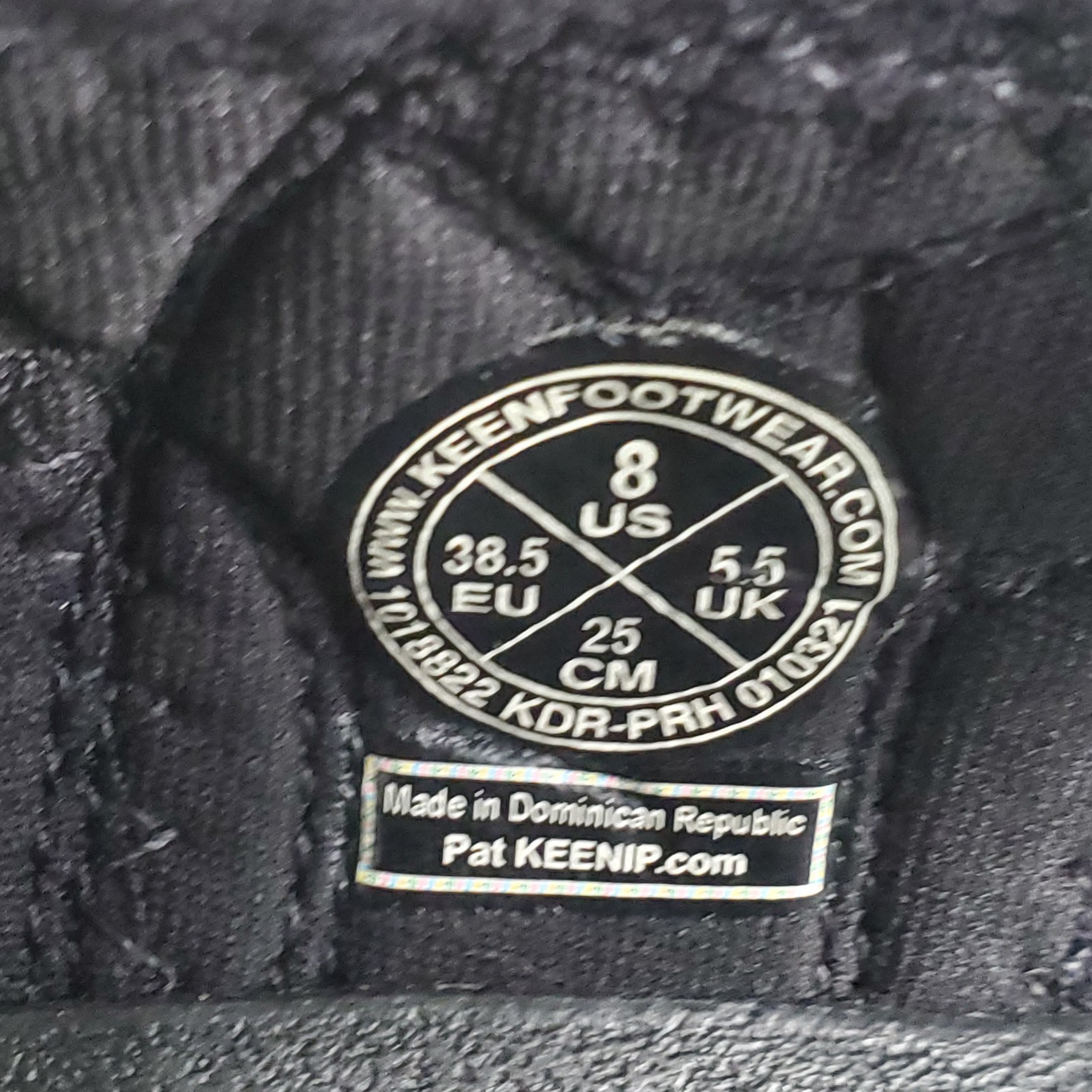 Sandali da donna Keen Newport retrò taglia 8 originali tie dye punta tonda slingback