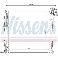 RADIATOR WATER COOLER ENGINE COOLING FOR HYUNDAI KIA 253102S010 NEW