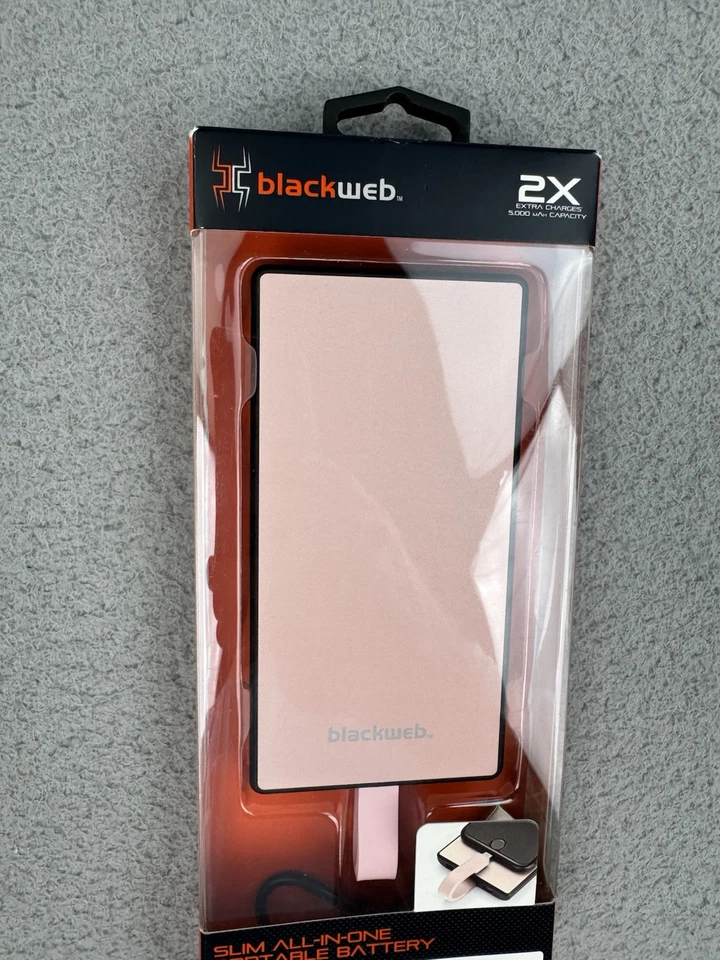 Зарядное устройство портативное Blackweb банк питания 5000 мАч для продуктов Apple - Изображение 3 из 4