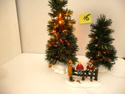 LEMAX   ACCESSOIRES  Ensemble sapins lumineux changeant et personnages - Photo 1/4