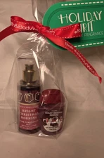 Bath and Body Works Bright Christmas Morning Travel Size Set Of 2