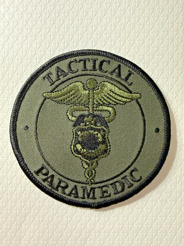 MN Minnesota MINNEAPOLIS Police Tactical Paramedic SWAT Hennepin Cty MEDIC patch