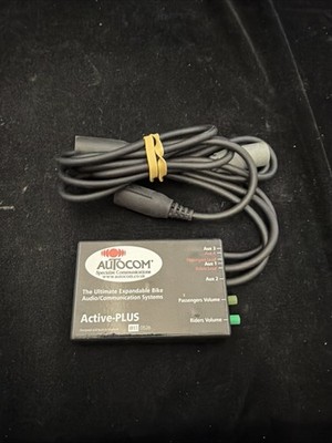 AUTOCOM Active-plus Active Rider Expandable Noise Cancelling Audio System