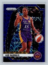 2024 Panini Prizm WNBA #97 Aari McDonald Blue Velocity Prizms