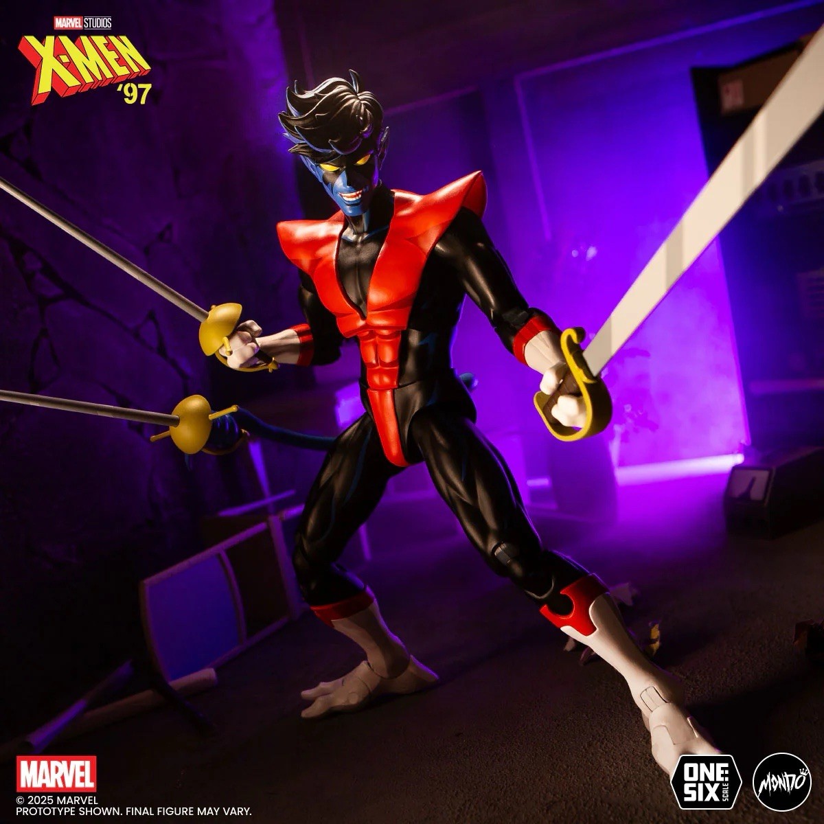 x-men97 ガンビット　ナイトクローラー X-Men '97 - Nightcrawler 1/6 Scale Figure - Limited Edition